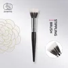 Ebony Wood Medium Stippling Makeup Brush - Soft 100% Natural Goat Hair Powder Blush Highlight Beauty Cosmetics Tools