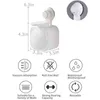 Dispenser sapone liquido 350ml pressa manuale cucina bagno no trace montaggio a parete 211206