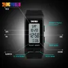 SKMEI LED Digital Men Watches Dual Time Stopwatch Countdown Waterproof Male Electronic Wristwatch Relogio Masculino Clock 1362 X0524