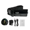 Cámara de videocámara digital profesional con micrófono de lente 1080P HD 16 millones de píxeles Handheld DV Shoot