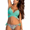 Sexy Bikini Badeanzug Set Bademode Frauen Gepolsterte Tanga Badeanzug Tragen Brasilianische Schwimmen Sommer für Dame 210621