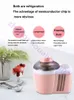 Household Small Full Automatic Sorbet Fruit Dessert Yogurt Ice Maker Soft Hard Italian Ice Cream Maker Machine Child Ice Cream