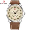 Luxury Brand Men Fashion Sport Klockor Mens Quartz Clock Man Leather Army Military Wrist Watch Relogio Masculino