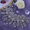 Versatile lussuoso diamanti di diamante tiara barocca cristallo da sposa corona corona di corona con corona di capelli da sposa diamanti corone da sposa diamanti