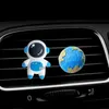 Decorazioni interne Clip per presa d'aria per auto Decorazione Spazio Astronauta Pianeta Figurine Ornamento per personalità Accessori auto Regalo