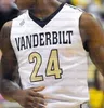 Custom Vanderbilt Commodores College Basketball Jerseys Aaron Nesmith Saben Lee Scotty Pippen Jr. Clevon Brown Evans Dylan