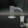 DHL inconsútil Banger de cuarzo con paquete al por menor Fumar completamente soldar Bangers de uñas Borde biselado 14 mm 18 mm 10 mm Junta esmerilada masculina para tubería de agua Bong