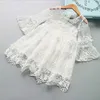 Dentelle Fille Robe D'été Enfants Robe Pour Les Filles De Noce Princesse Enfants Robe Enfants Robes Décontractées Bébé Fille Vêtements Vestidos Q0716