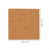 Mats & Pads 28Pcs Self-Adhesive Cork Coasters Eco-Friendly Squares Wooden Backing Sheets235j