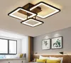 Lustre à LED Plafond de plafond moderne Lampes d'éclairage pour salon Chambre à coucher Lustre de cuisine avec télécommande luminaires