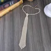 Children pearl Tie Jewelry Holiday party Birthday gift show Hand-woven tie with clothing accessories