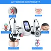 4 in 1 RF 초음파 Cavitation 슬리밍 기계 40K 진공 바이폴라 제거 셀룰 라이트 지방 버너 마사지 체형 쉐이핑 장비