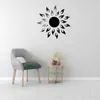 Sunflower Acrylic Wall Sticker Removable Mirror Eco-friendly Decals For Bedroom Living Room Bathroom Decoration Stickers