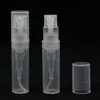 1Pieces/Batch 2Ml Packing Bottles Transparent Small Plastic Perfume Spray Empty Bottle Cosmetic Container Sample Trial Bottle