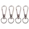 4PCS Vintage Metal Ring Carabiner för bagage Väskor Hundspänne Snap Hook Bag Hängare Clasp DIY Syverktyg Tillbehör