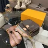 SS Luxury Designer Multi Pochette Akcesoria Torebka Zwykły list Regulowane łańcuszki Zamek trzyczęściowy Totes Torba kompozytowa Torby Torebki crossbody