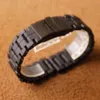 Titta på Bands Plastic Steel Watchbands 23mm rem för Band Sport Mans Watches Accessories 3051 Armband