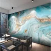 Wallpapers Custom Self Adhesive Wallpaper 3D Ink Landscape Abstract Chinese Atmosphere Golden Background Living Room Bedroom Decorate