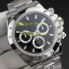 19 Style AR Factory 904L Automatyczne chronograf Zegarek Cal 4130 Mężczyźni Mężczyźni Black Dial Ceramic 116520 116500LN 116508 116500 Bracel212c