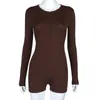 Sport Tight Combinations TRAF ROMPERS PLAATSUITEN Zomer Dames Monkeys Sexy Club Outfits Bodies Combishort A20330R 210712