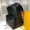 2021 recién llegados mochila de cuatro estaciones hombres mujeres bolsos de mano monederos moda negro cuero genuino mochilas de alta calidad 40x37x20cm Dr230p