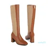 Boots Fashion Knee High Women Shoes Autumn Winter Women's Stretch Comfortable Long Ladies Large Size