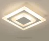 Plafoniere a LED lampara techo dormitorio Dimmerabile Montaggio a filo per cucina Corridoio Bagno Studio Plafon moderno
