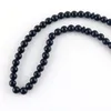 Strand Islamski muzułmańska Tasbih Czarna bransoletka okrągła kształt koraliki modlitewne Różańca Strandia Raym22