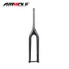 Airwolf 29er Full Carbon Fiber MTB Cyklar Fork Mountain Bike Front Forks Tapered 1-1 / 8 till 1-1 / 2 "100 * 15mm Skivbromscykel Tillbehör Delar