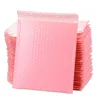 Wrap regalo 102050pcs Pellicola per guarnizioni rosa per imballaggi BUBBLE MAILER SEGLI SELE CHE POLIMAILER BASSO POLIMAILER RAMPLED4682101