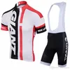 新しいProチーム巨大メンズサイクリング服Ropa Ciclismoサイクリングジャージーサイクリング服半袖シャツ+バイクビブショーツセットY21040114