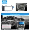 2 Din Car Radio Fascia for 2004-2007 Volvo XC70 V70 S60 Audio Frame Trim Surround CD Dashboard Panel Fascia Dash Panel