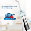 Orale Irrigators Sterke frequentie 200 ml Draagbare oplaadbare Whitening Oral Irrigator Water Puls Flosser Jet Teeth Cleaner Dental Device