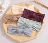 21 Colors Baby Hair Band Accessories Toddler Girls Knotted Headbands Infants knitted Turban Hairbands