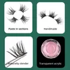 Wholesale Faux Cils Make Up Tools Cruelty Free Eyelash For Beauty Natural Long Lashes Dramatic Segmented Eyelashes