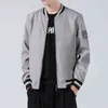 Giacca a vento da uomo Bomber Giacche da pilota militare Cappotto da baseball casual Abbigliamento maschile Giacca da uomo autunno slim fit Outwear 4XL 211217