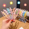 Hair Accessories Cute Cartoon Flower Heart Hairbands For Children Baby Girls Lovely Acrylic Hoop Headbands Kids Band