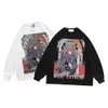Lindsey Seader T-shirt Hip Hop Longsleeve Sweatshirt Tecknad filmflicka Tryckt Oversize Harajuku Toppar Tees Anime Kläder 210706