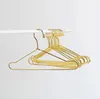 Wholesale 200pcs Doll Hangers 12CM Mini Gold Metal Hanger For Dolls Clothes Accessories SN2690