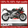 حقن العفن جثة لبريليا RSV4 RSV1000R RSV 1000 RSV-1000 ص 16-19 هيكل السيارة 40NO.21 RSV1000 أحمر أخضر حار R RR 16 17 18 19 19 RSV1000RR 2016 2017 2018 2019 OEM FLATING