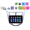 9-дюймовый сенсорный экранный игрок Android CAR DVD GPS для Hyundai Verna 2011-2013 Навигационная навигационная головка