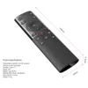 H17 Voice Remote Control 24G Wireless Air Mouse With IR Learning Microphone Gyroskop för Android TV Box H96 Max X96 X4 Plus297L2096416