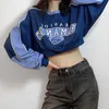 Vintage lange sweatshirt vrouwen y2k anime vrouwelijke kleding voor tieners Kawaii truien goth esthetische grunge streetwear k20e09765 210712