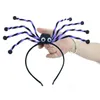 Party Favor Halloween simulation spider hair hoop women's holiday party horror headband clothing hair accessories T2I52749