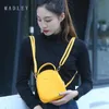 Bolsas al aire libre Mini mochila Mujeres Estilo coreano PU Bolso de hombro de cuero Multifuncional Mochilas de gran capacidad para mujer Ventas directas de fábrica