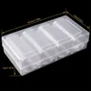 60Pcs Clear 41mm Coin Capsule Storage Case Holder with Organizer Box for Silver Eagle Coins Container Collection Supplies