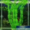 1 PC Artificielle En Plastique Plante D'eau Herbe Aquarium Décorations Plantes Fish Tank Herbe Fleur Ornement