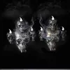 Halloween product smoke horror skull head lamp pumpkin lamp LED electronic candle light haunted house decoration props 211216