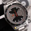 42mm Chrono M70330n-0006 70330時計宮田石英クロノグラフメンズウォッチブラックダイヤルグレーサブダイアルストップウォッチステンレススチールブレスレットHello_Watch HWRD