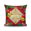 Pościel Christmas Pillowcase Sofa Poduszka Cuda Łóżko Poduszka Pokrywa Home Decor Krzesło Poduszki samochodowe Obejmuje Party Decoration 45 * 45 CM / 17,7 * 17.7inch HY0103